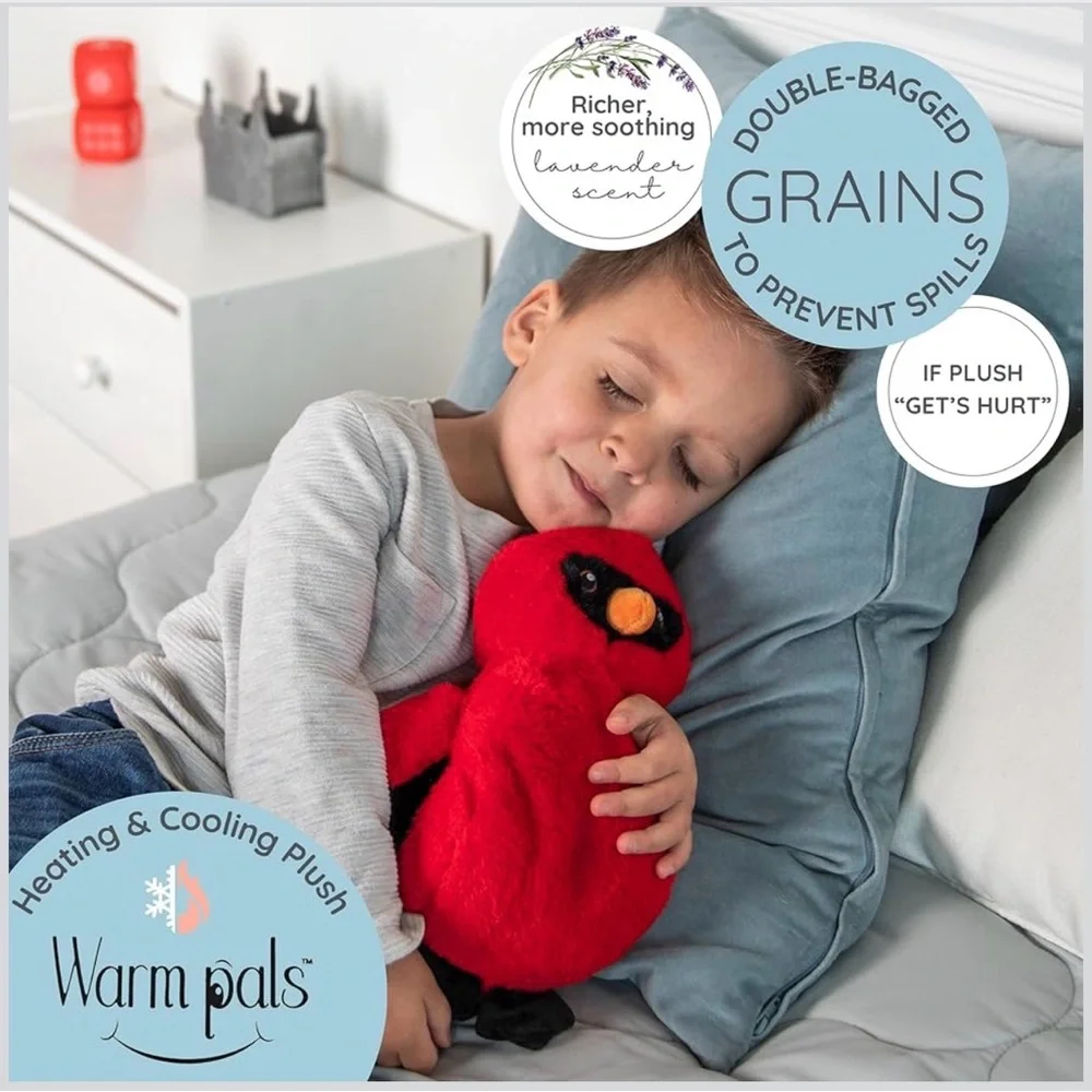 Warm Pals Heatable Coolable Cardinal